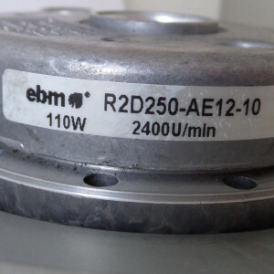 EBM Axialventilator R2D250-AE12-10 GEB