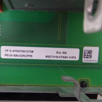 SIMOVERT Masterdrive Leistungsteilbaugruppe 6SE7018-0TA84-1HF3 E-Stand:BA GEB