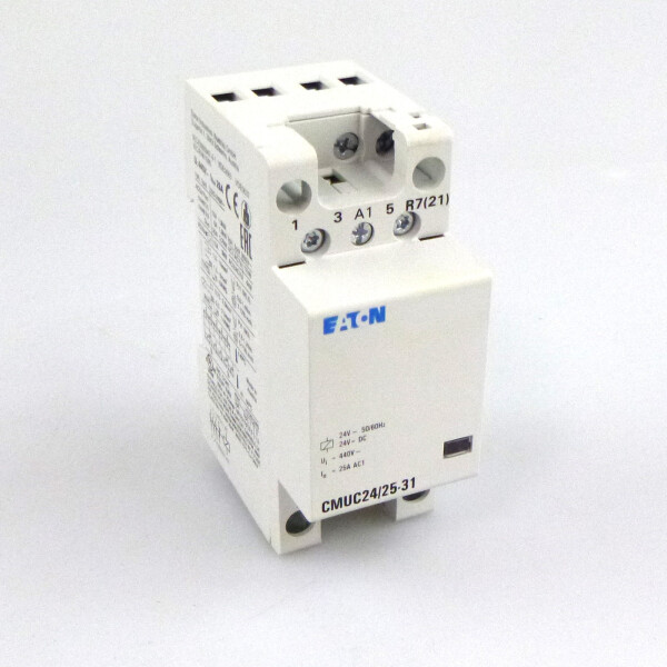 EATON Installationsschütz CMUC24/25-31 137400 24VAC/DC GEB