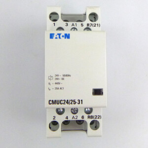 EATON Installationsschütz CMUC24/25-31 137400 24VAC/DC GEB