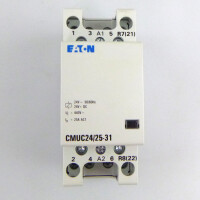 EATON Installationsschütz CMUC24/25-31 137400 24VAC/DC GEB