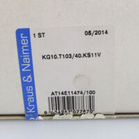 Kraus&Naimer Hauptschalter KG10.T103/40.KS11V OVP