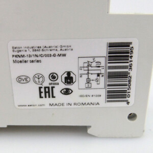 Eaton FI/LS Kombischalter PKNM-13/1N/C/003-G-MW 236149 NOV