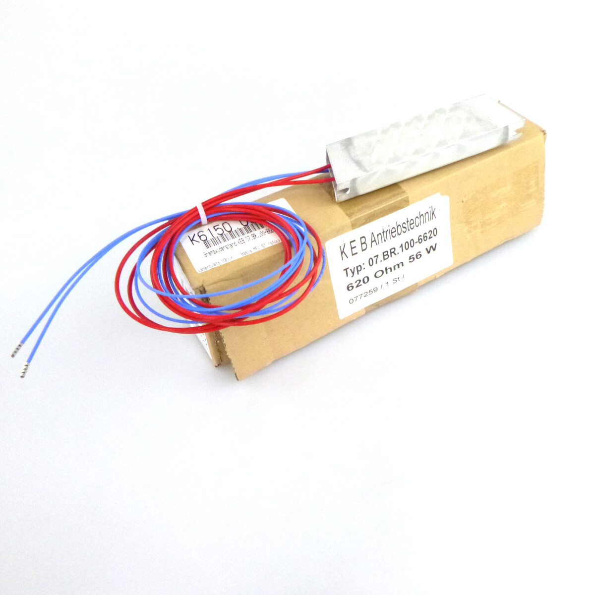 KEB Bremswiderstand 07.BR.100-6620 620Ohm/56W OVP