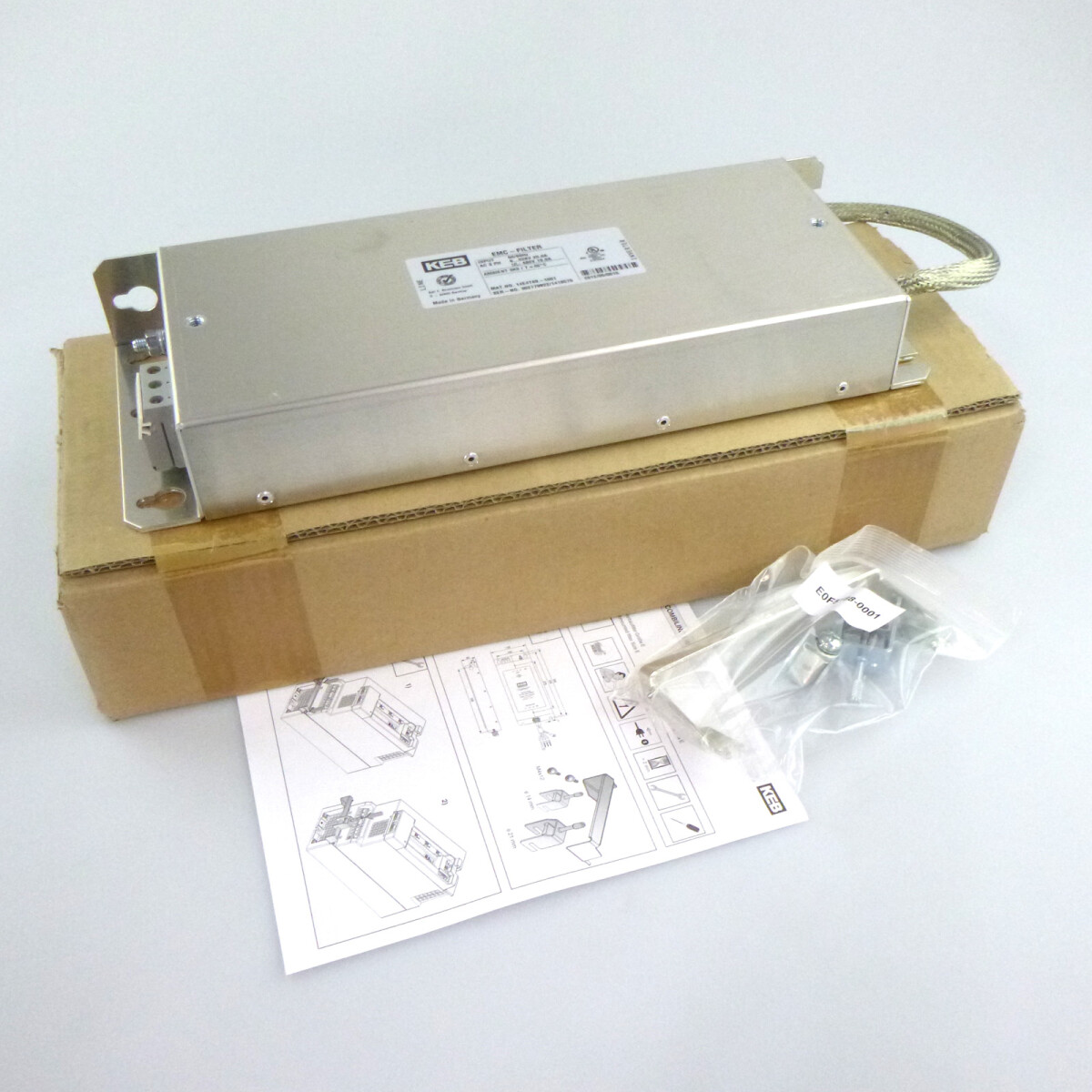 KEB EMC-Filterkit E0F5T88-0001 14E4T60-1001 OVP