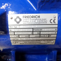Friedrich Vibrationsmotor F75-4-2.2 460V/0.6kW NOV