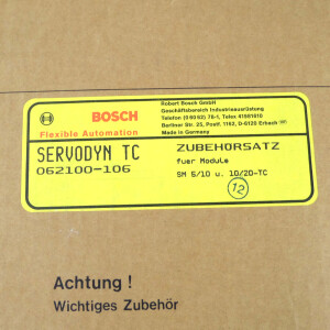 Bosch Servodyn TC Zubehörsatz 062100-106 OVP