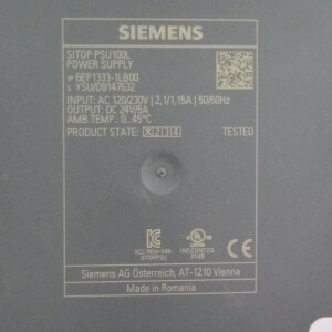 SITOP PSU100L 6EP1333-1LB00 E-Stand:01 GEB