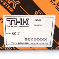 THK Festlagereinheit BK17 140408 OVP