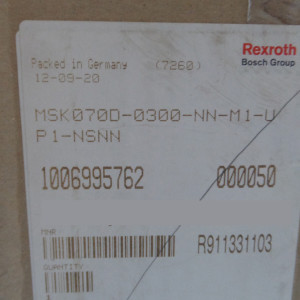 Rexroth Servomotor MSK070D-0300-NN-M1-UP1-NSNN R911331103 OVP