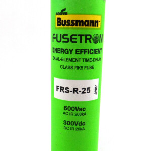 COOPER BUSSMANN Sicherungseinsatz Fusetron FRS-R-25 600VAC NOV