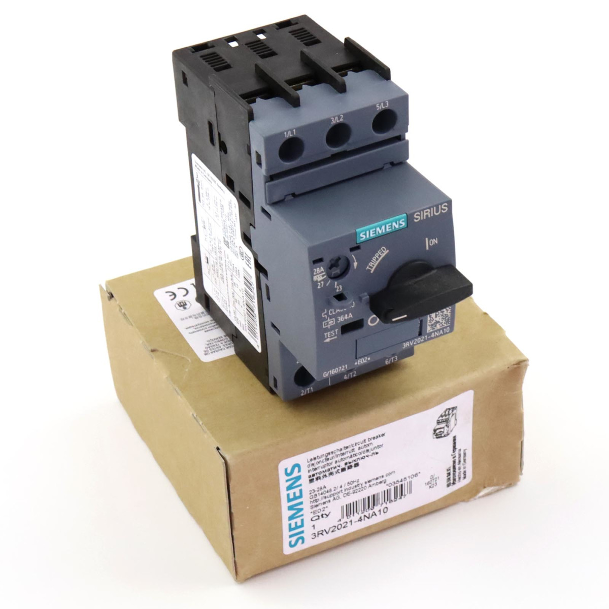 Siemens Leistungsschalter 3RV2021-4NA10 OVP