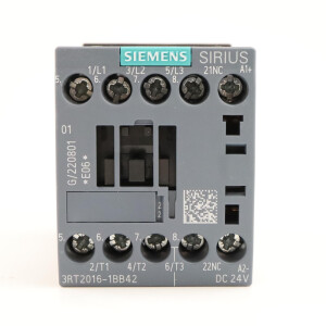 Siemens Leistungsschütz 3RT2016-1BB42 OVP