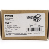 Siemens Leistungsschütz 3RT2016-1BB42 OVP