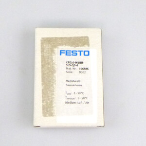 Festo Magnetventil CPE10-M1BH-5L-QS-6 196886 OVP