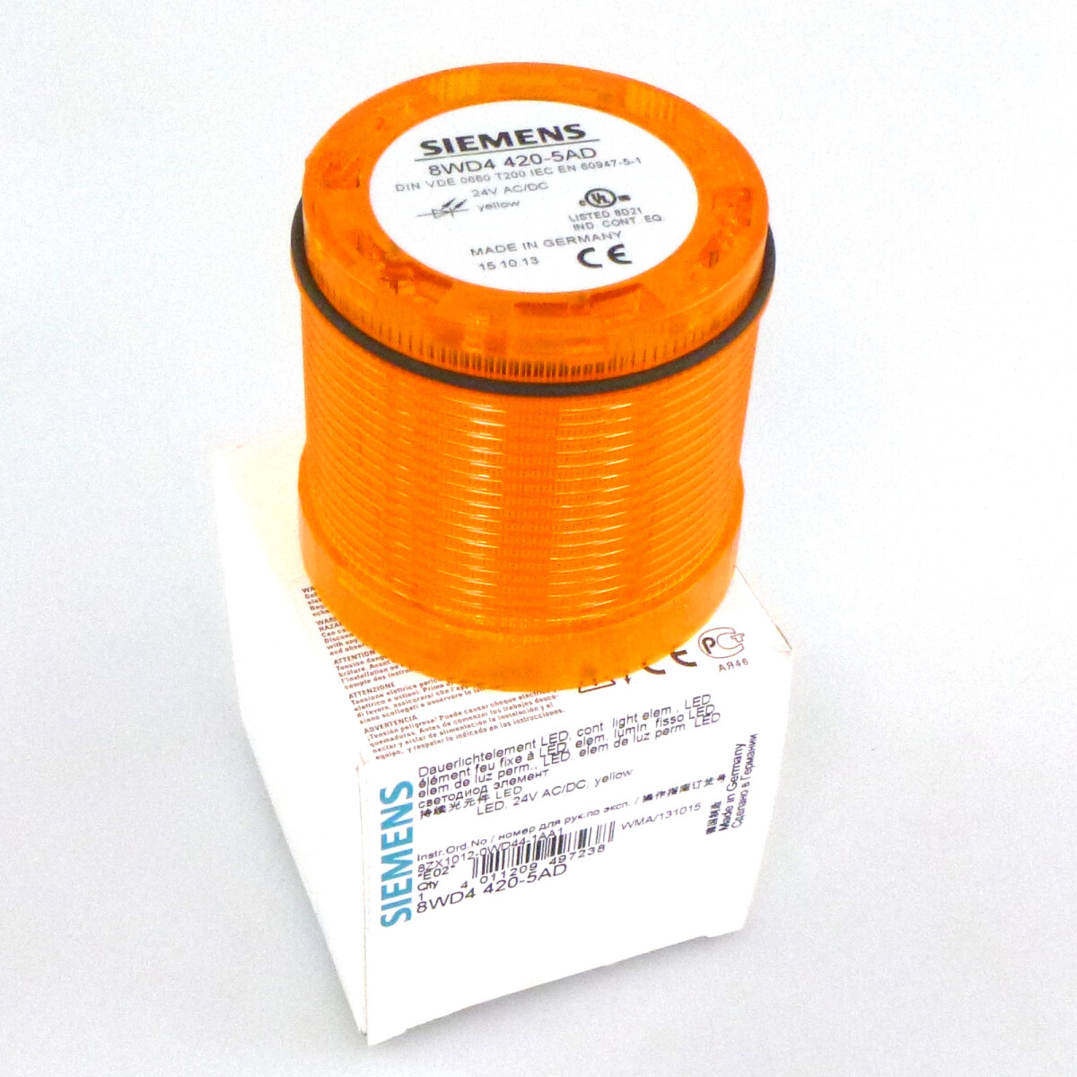 Siemens Dauerlichelement gelb 8WD4 420-5AD OVP