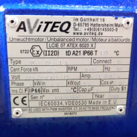 AVITEQ Unwuchtmotor UVK79W-A1.1 7kW / 78.9kN NOV
