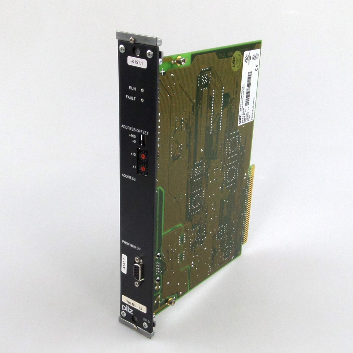 Pilz PSS1 DP-S PROFIBUS Slave Modul 302151 Ver.: 1.5 GEB