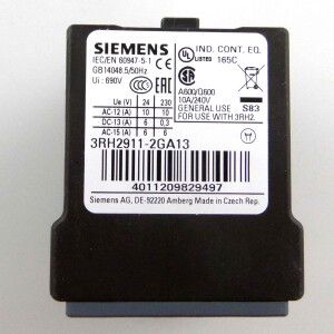 Siemens Hilfsschalterblock 3RH2911-2GA13 OVP
