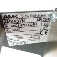 AMK AMKASYN Antriebsregler AW30/45 Rev.: 01.22 GEB