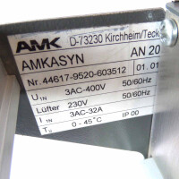 AMK AMKASYN Netzmodul m. Netzfilter AN20 Rev.: 01.01 GEB