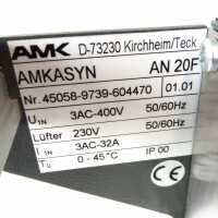 AMK AMKASYN Netzmodul m. Netzfilter AN20F Rev.: 01.01 GEB