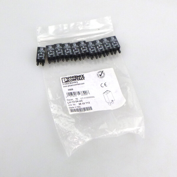 Phoenix Contact Steckmodul LV-12-24-UC 2833712 (10Stk.) OVP
