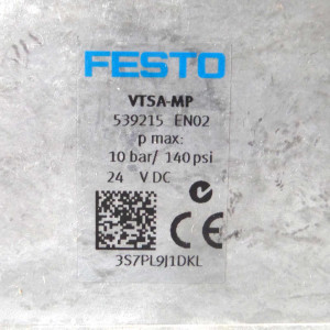 Festo Ventilinsel VTSA-MP 539215 #K2 OVP