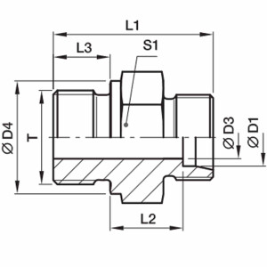 Parker Einschraubverschraubung GE15LRMS (10Stk.) SIE