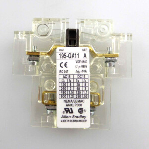 Allen Bradley Hilfsschalter 195-GA11 Ser.A OVP