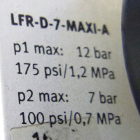 Festo Wartungseinheit HE-D-MAXI / LFR-D-7-MAXI / PEV-1/4-B NOV