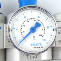 Festo Wartungseinheit HE-D-MAXI / LFR-D-7-MAXI / PEV-1/4-B NOV