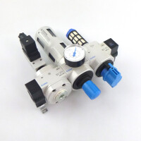 Festo Wartungseinheit HE-D-MAXI / LFR-D-7-MAXI / PEV-1/4-B NOV
