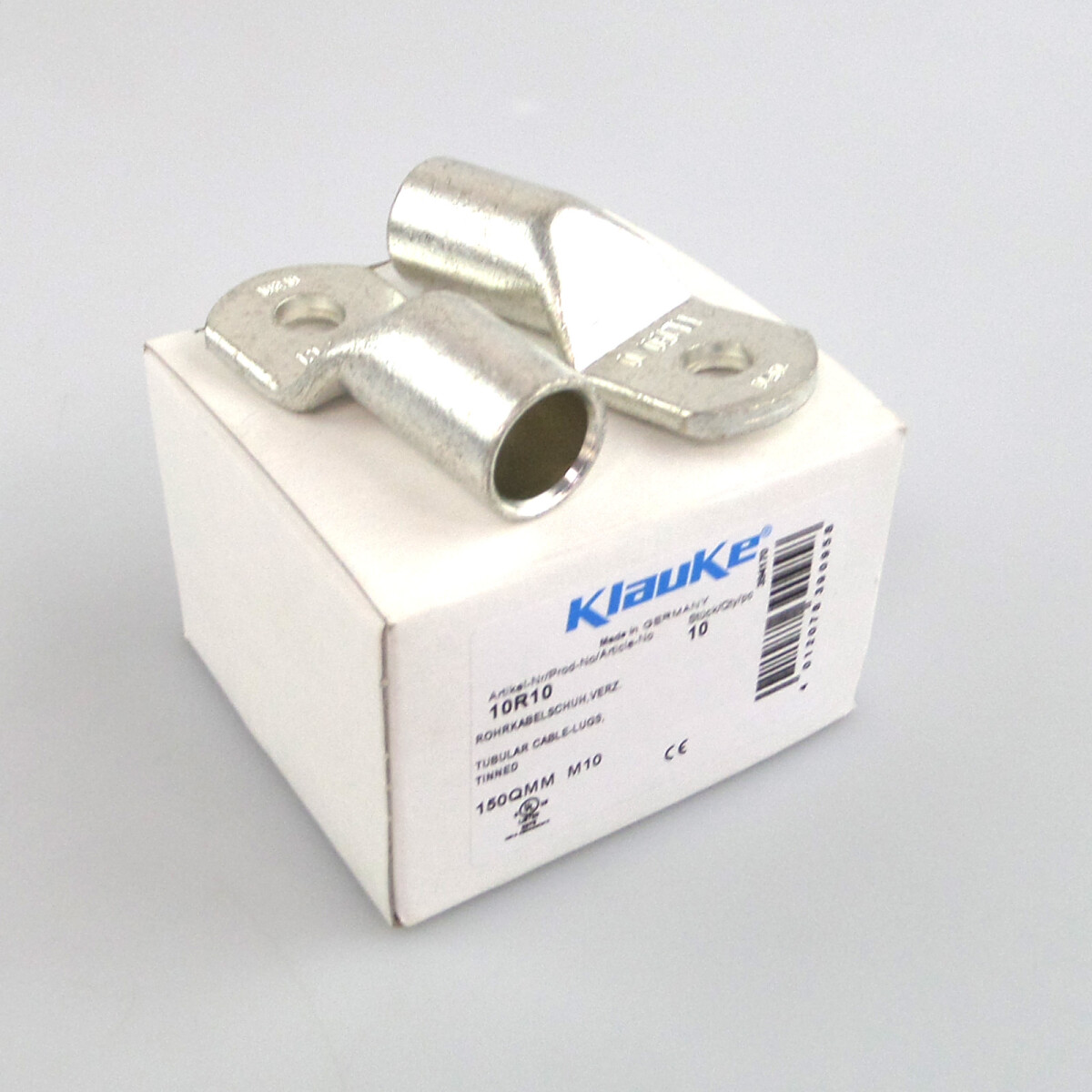 Klauke Rohrkabelschuhe KL150/10 10R10 M10 (10Stk.) OVP