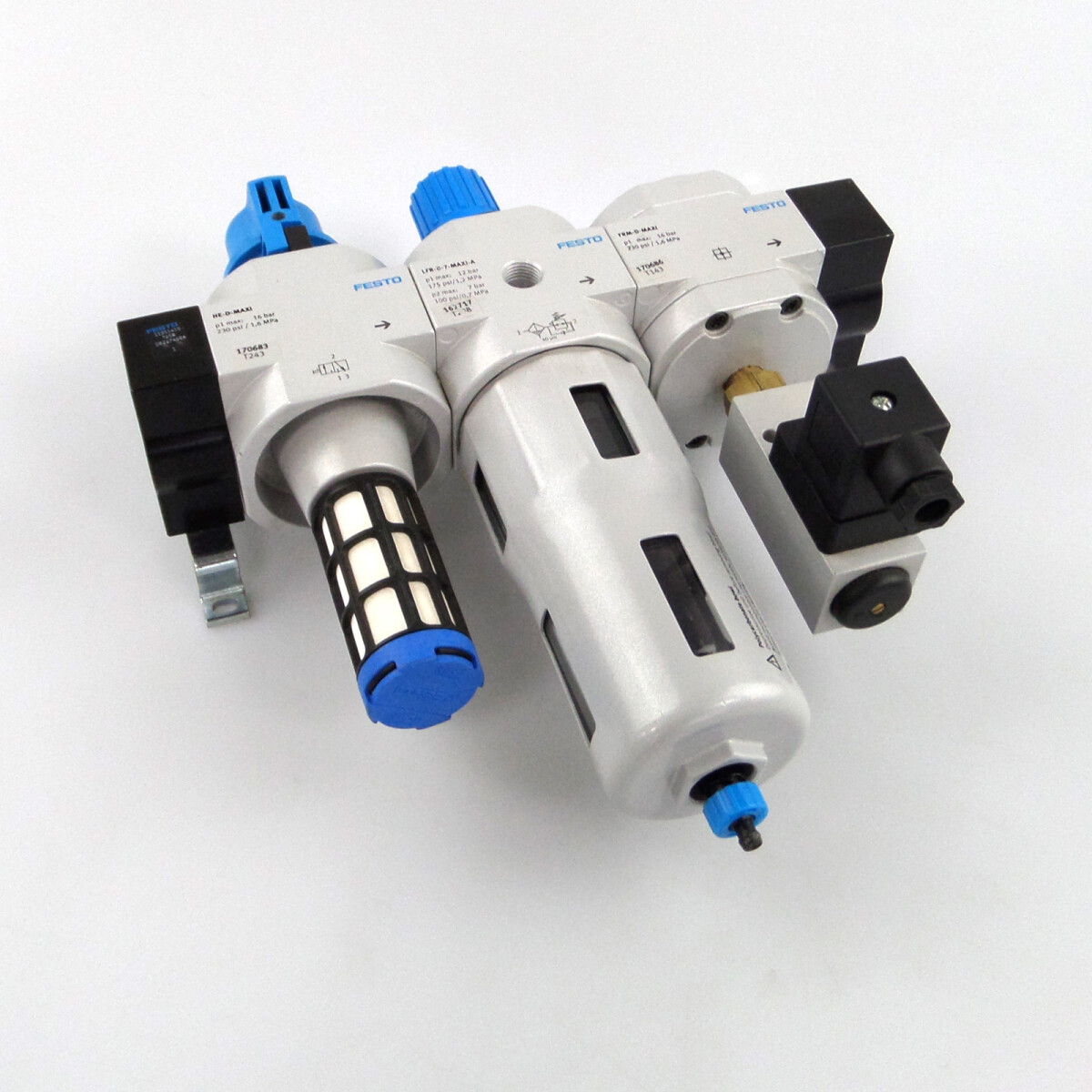 Festo Wartungseinheit HE-D-MAXI / LFR-D-7-MAXI / PEV-1/4-B #