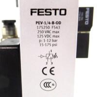 Festo Ventilkombination MS6-FRM-1/2 / MS6-EE-1/2 NOV