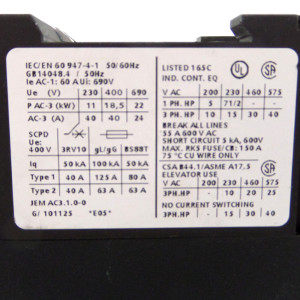Siemens Schütz 3RT1035-1AH20 GEB