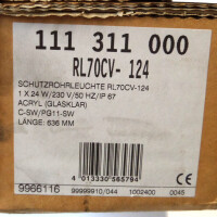 Waldmann Rohrleuchte RL70CV-124 111311000 230V/636mm OVP