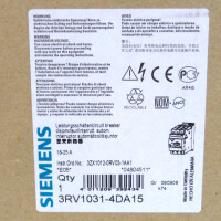 Siemens Leistungsschalter 3RV1031-4DA15 OVP