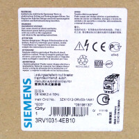 Siemens Leistungsschalter 3RV1031-4EB10 OVP