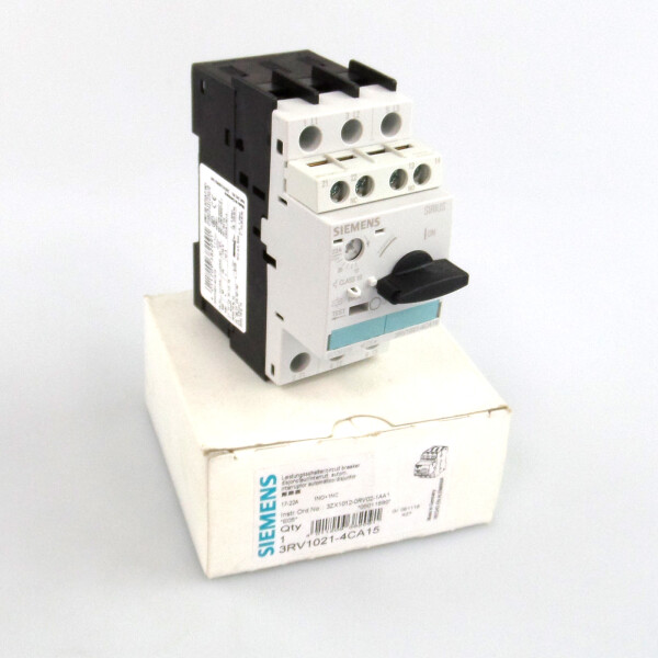 Siemens Leistungsschalter 3RV1021-4CA15 OVP