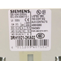 Siemens Hilfsschalter 3RH1921-2KA02 OVP