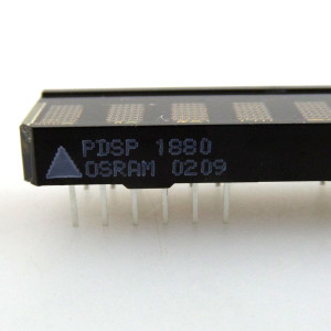 Osram Dot Matrix-Display PDSP1880 5x7 red NOV