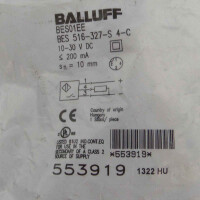 Balluff induktiver Sensor BES01EE BES 516-327-S4-C OVP