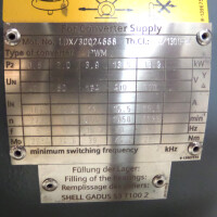 Siemens SIMOTICS XP NSP-Motor 1MD5165-1BD60-4AA1-Z NOV