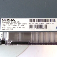 Sinamics G110D AC-Drive 6SL3511-0PE17-5AM0 Version: B01 OVP