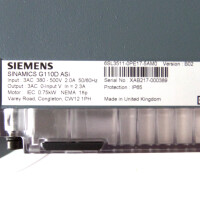 Sinamics G110D AC-Drive 6SL3511-0PE17-5AM0 Version: B02 OVP
