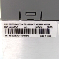 Rexroth Frequenzumrichter EFC5610-0K75-1P2-MDA-7P-NNNNN-NNNN R912005740 NOV
