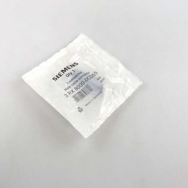 Siemens Kupplungsstecker 3RX8000-0CD55 OVP