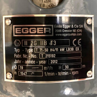 Egger Impellerpumpe Turo T71-50 H4/11 kW LB3B EX 19m3/h NOV